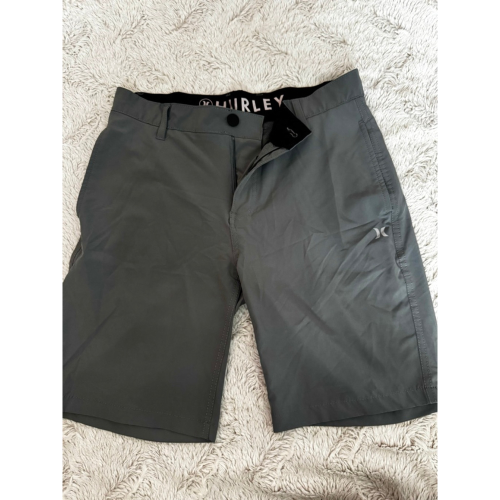 Hurley Size 30, Worn Once, Performance Deep Charcoal Shorts $65 Retail